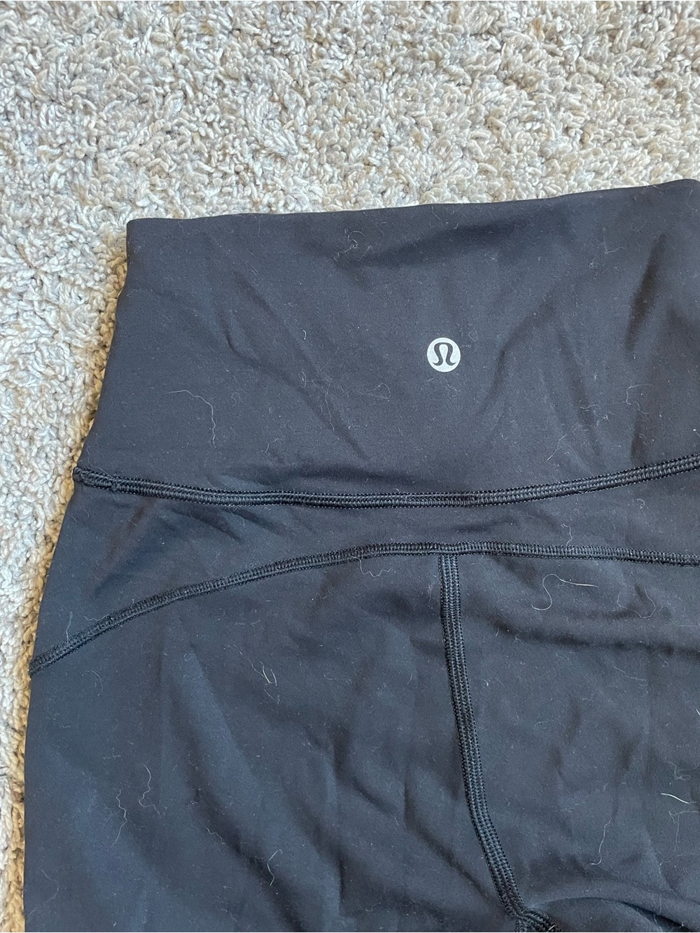 lululemon athletica Black High-Waist Leggings